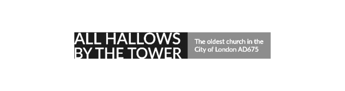 the logo for All Hallows by the Tower
