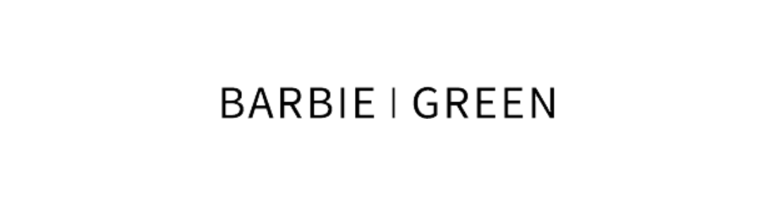 the logo for Barbie Green