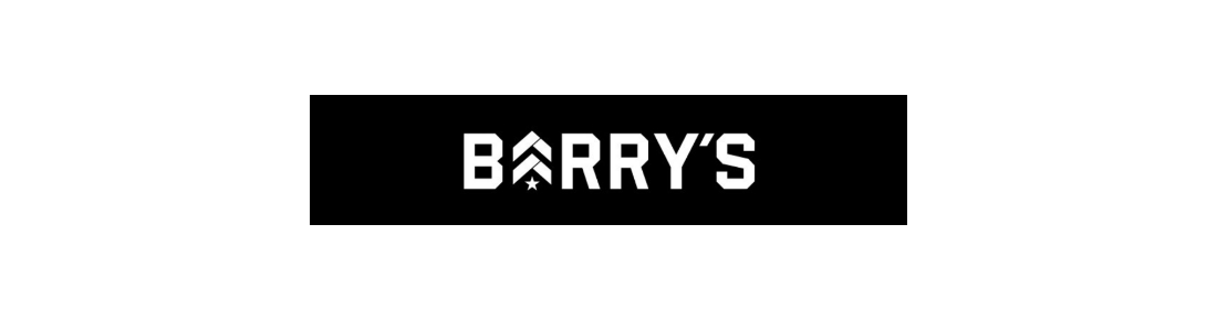 the logo for Barry’s