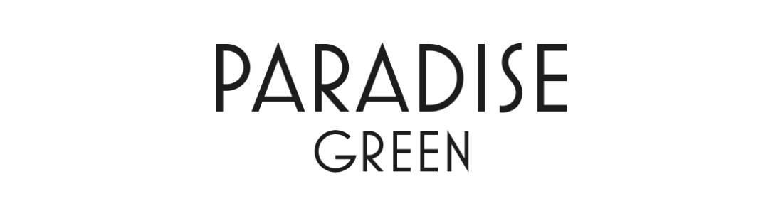 the logo for Paradise Green