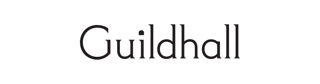 the logo for Guildhall Great Hall