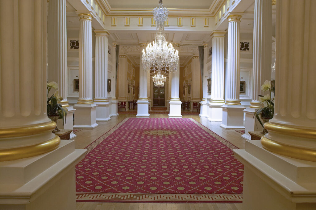 Interior view of Mansion House