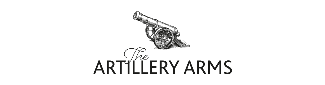 the logo for The Artillery Arms
