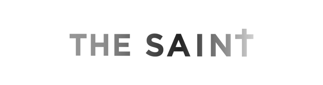 the logo for The Saint, Bow Lane