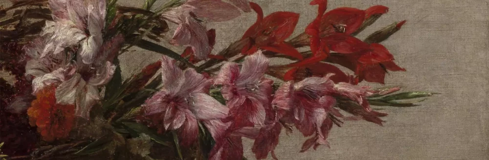Conservation of ‘Gladioli and Roses’ by Henri Fantin-Latour