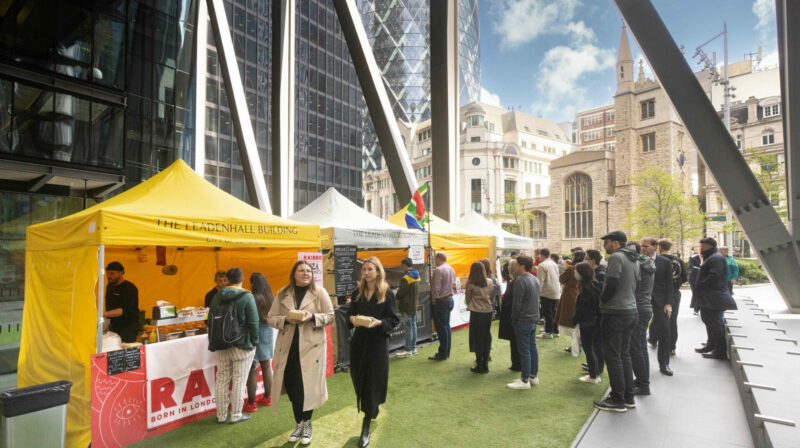 Street Food Market at The Leadenhall Building