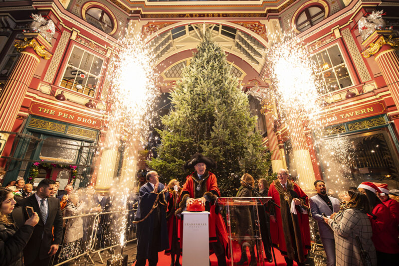 Christmas at Leadenhall Market