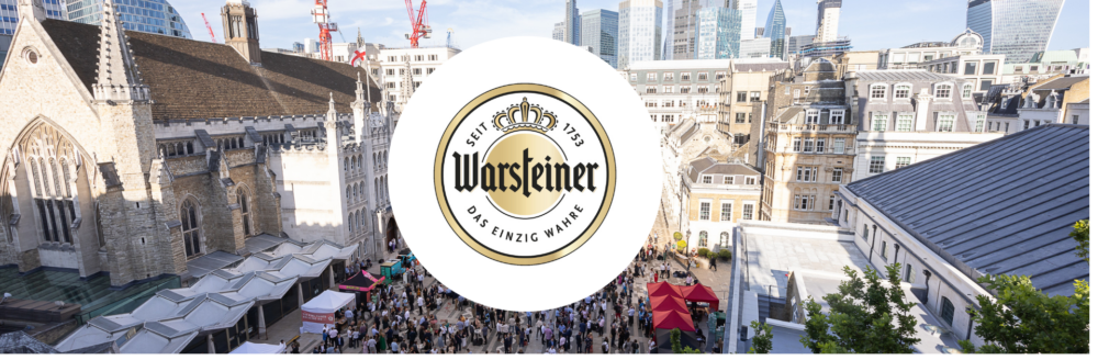 Warsteiner Brauerei at City Beerfest
