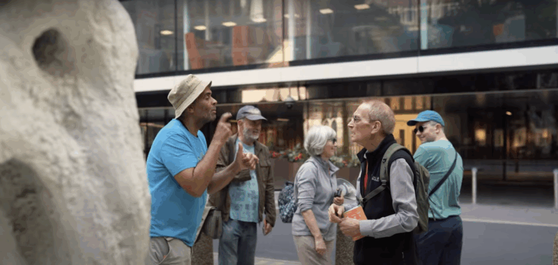BSL Guided Tour of Sculpture in the City