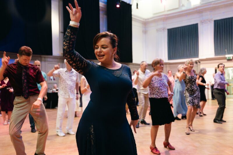 Walk in, dance out