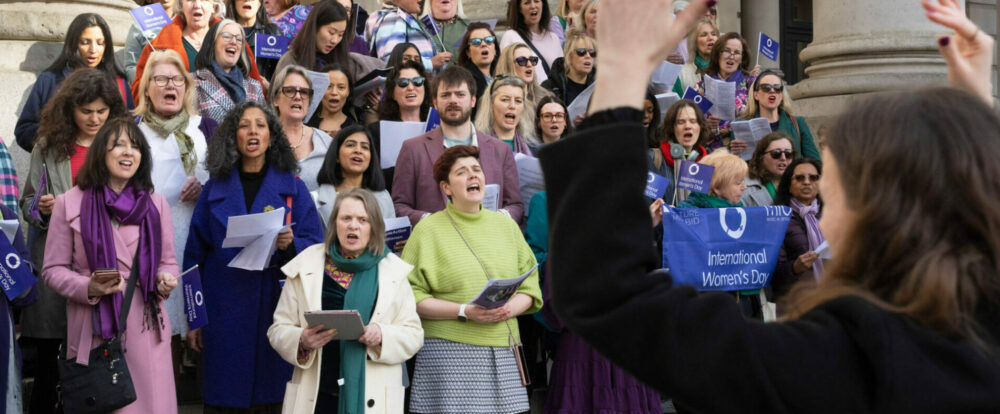 International Women’s Day Choir at The Royal Exchange