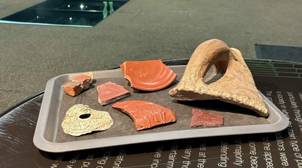 Roman object‑handling session