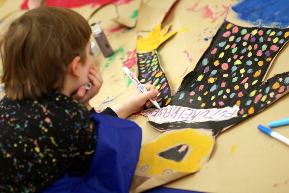 Second Saturday – Family activities at Guildhall Art Gallery in April