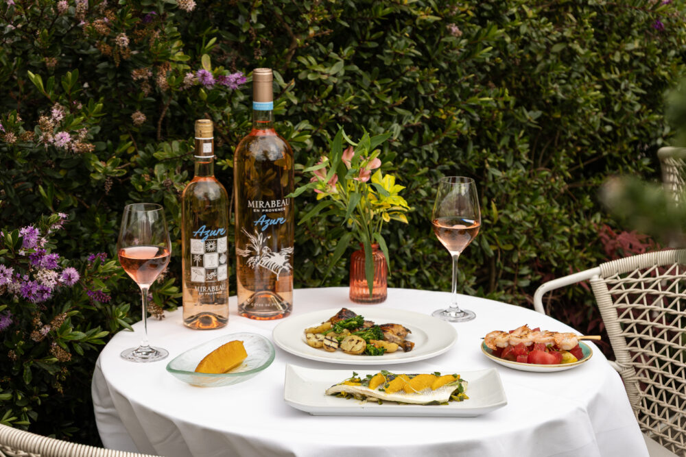 Endless Lunch in the Garden at Coq d’Argent