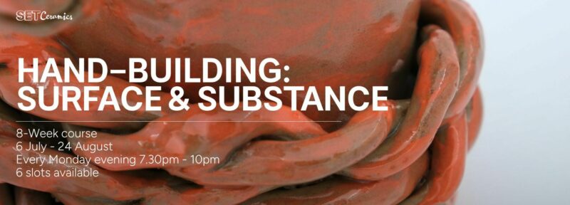 Form and Surface: 8-Week Handbuilding Course at SET Ceramics